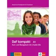 DaF kompakt A1. Deutsch als Fremdsprache für Erwachsene. Kurs- und Übungsbuch mit 2 Audio-CDs - Birgit Braun