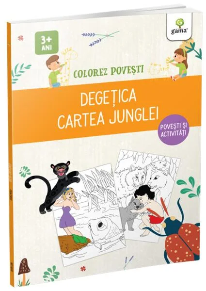 Degețica & Cartea Junglei - Paperback brosat - Gama