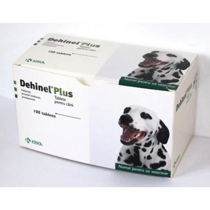 Dehinel Plus deparazitare interna, 2 comprimate KRKA