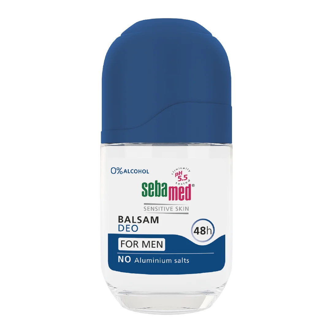 Deodorant-balsam roll-on pentru barbati, 50 ml, Sebamed