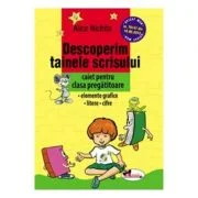 Descoperim tainele scrisului. Caiet pentru clasa pregatitoare. Elemente grafice, Litere, Cifre - Alice Nichita