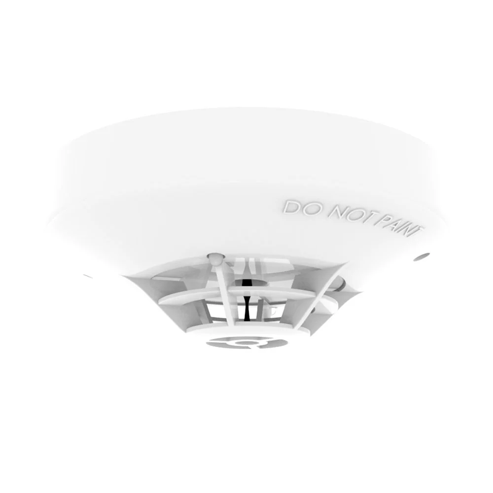 Detector conventional de temperatura combinat Hochiki CDX DCD-CE3(WHT), prag 90 grade C, vizibilitate 360 grade, carcasa alba