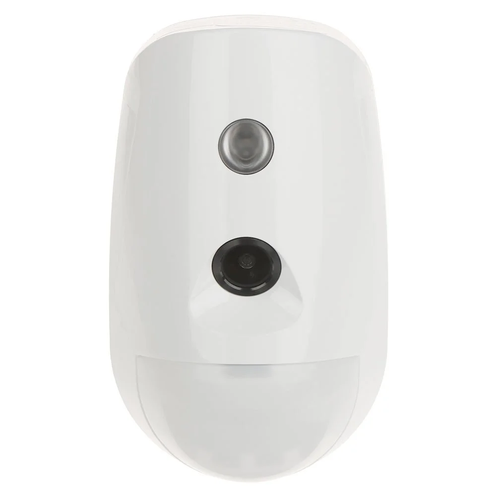 Detector de miscare wireless PIR cu camera Hikvision AX PRO DS-PDPC12PF-EG2-WE(B), 868MHZ, pet immunity