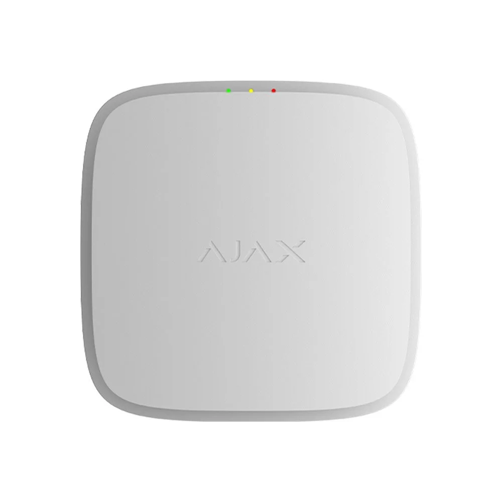 Detector de temperatura wireless adresabil Ajax FireProtect, EN54, 868.0 - 922.0 MHz, alb