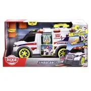 DICKIE TOYS AMBULANTA CU LUMINI SI SUNETE 35. 5CM