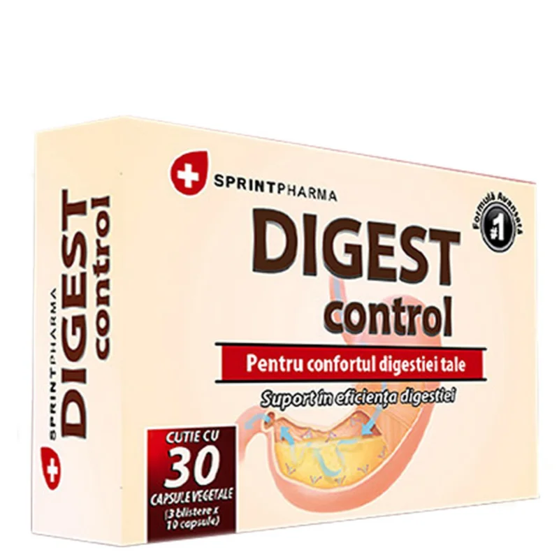 Digest Control, 30 caps.