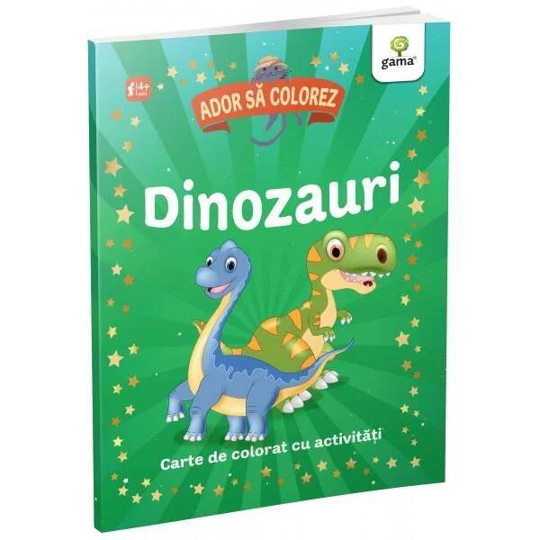 Dinozauri. Ador să colorez - Paperback brosat - *** - Gama