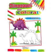 Dinozauri de colorat