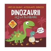 Dinozaurii ies la plimbare. 40 de autocolante - Gheorghe Ghetu