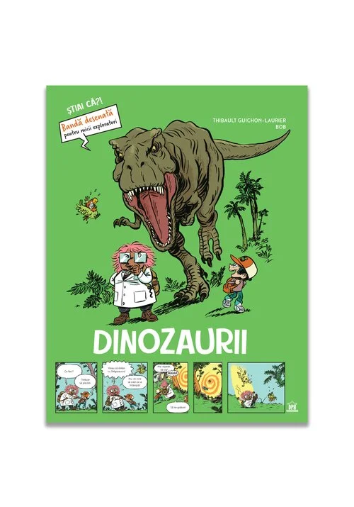 Dinozaurii - Stiai ca? - Banda desenata