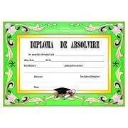Diploma scolara ABSOLVIRE I (DLFD004A)