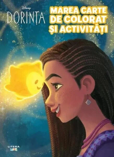 Disney. Dorința. Marea carte de colorat și activități - Paperback brosat - Disney - Litera mică