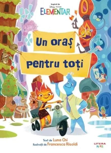 Disney Elementar. Un oraș pentru toți - Paperback brosat - Disney - Litera mică