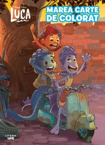 Disney Pixar. Luca. Marea carte de colorat - Paperback - *** - Litera mică