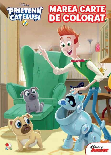 Disney. Prietenii cățeluși. Marea carte de colorat