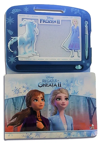 Disney. Regatul de gheață II. Carte cu tăbliță magnetică