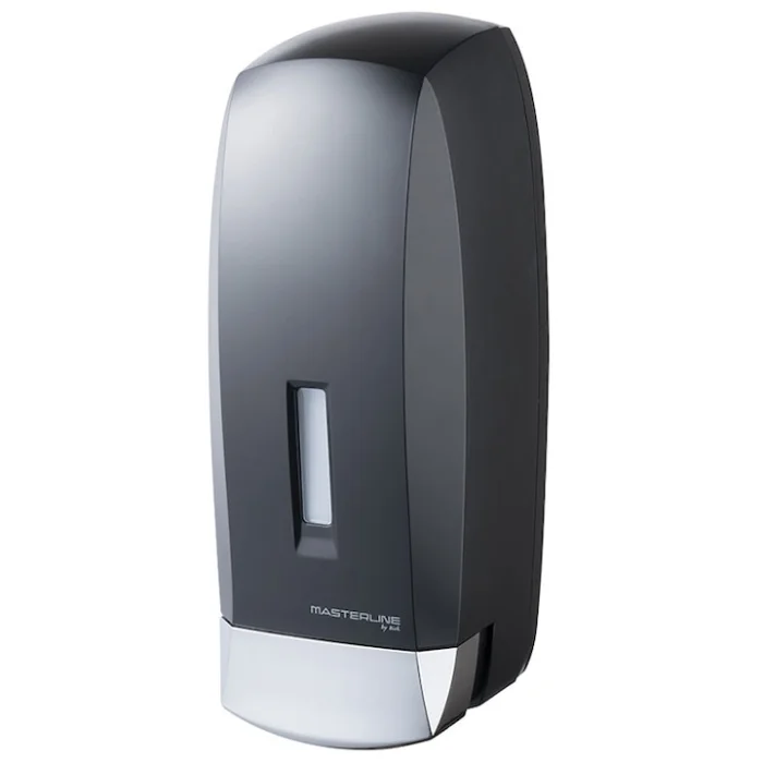 Dispenser sapun lichid Bisk Masterline, ABS, 1l, negru mat