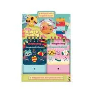 Display notepaduri cu pinuri Santoro Bangoberry