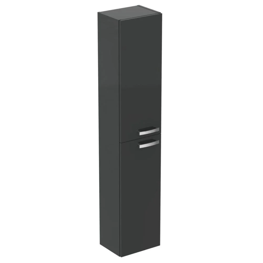 Dulap baie suspendat Ideal Standard Tempo, 150 cm, 2 usi, gri lucios