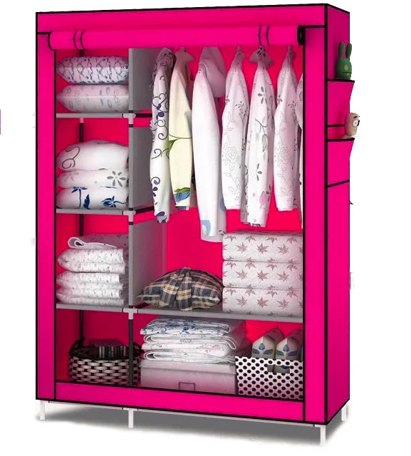 Dulap ROZ Haine 2 compartimente Textil