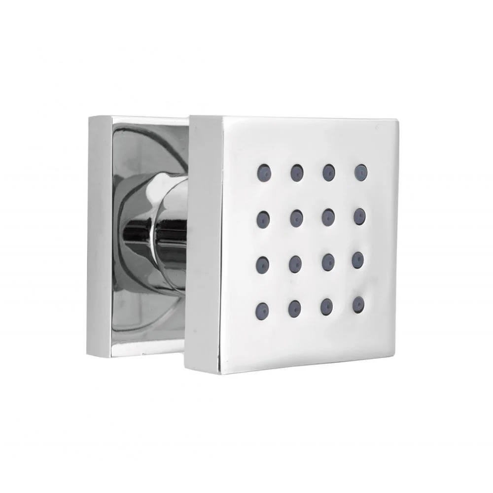 Duza de dus patrata culoare crom Deante, Cascada