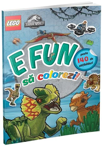 E fun să colorezi Jurassic World! - Paperback - Gama