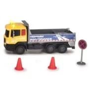 Echipa de utilaje camion cu semne de circulatie 17 cm
