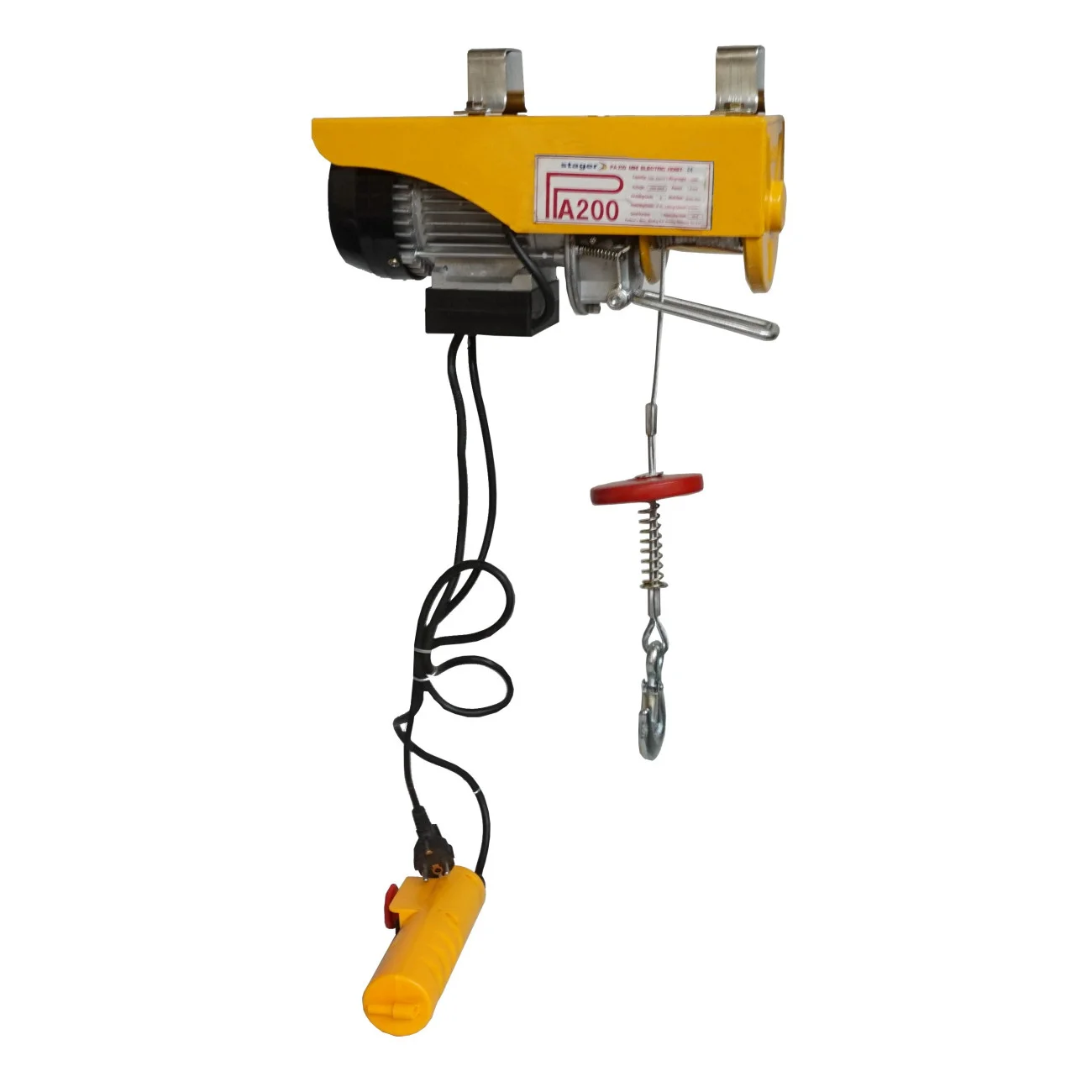 Electropalan macara electrica monofazata 200kg, Stager PA200