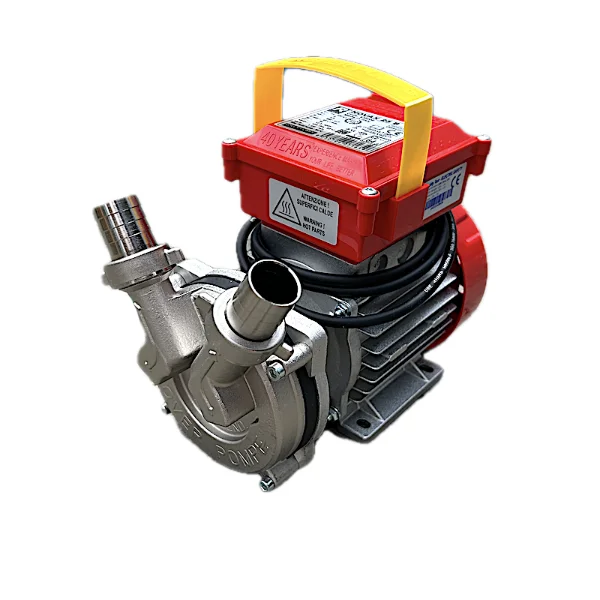 Electropompa Novax 25 M, inoxidabila, pentru transvazare vin si lichide alimentare