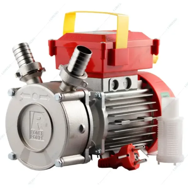 Electropompa Novax 25 M Oil, inoxidabila, pentru transvazare vin, ulei alimentar si lichide alimentare