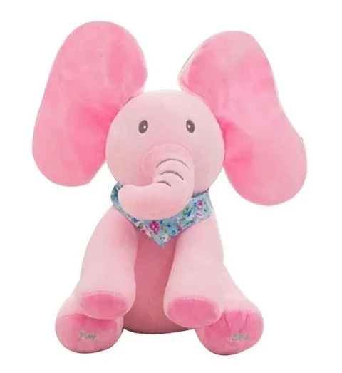 Elefant PINK interactiv Vorbeste Canta si Flutura urechile