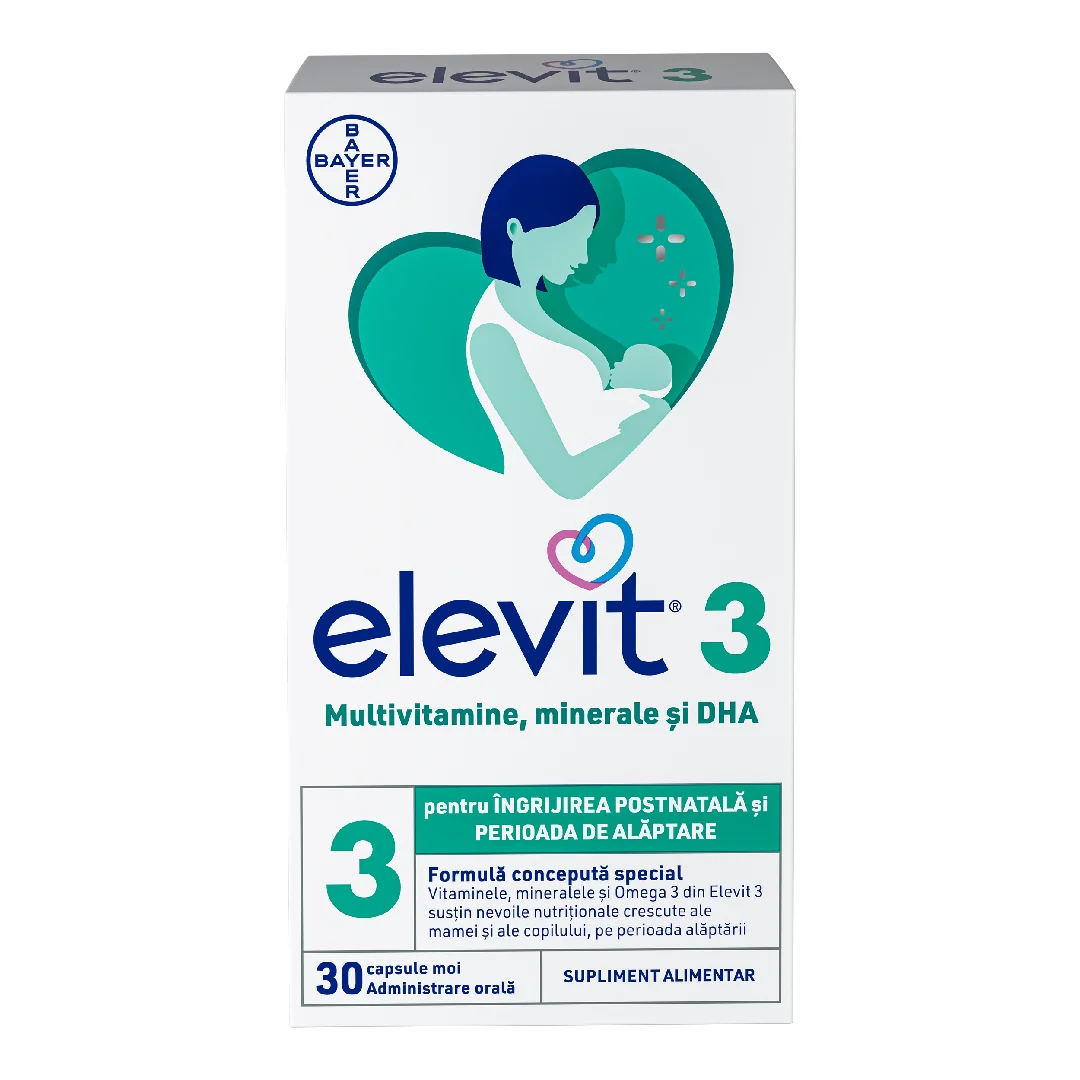 Elevit 3, 30 capsule, Bayer