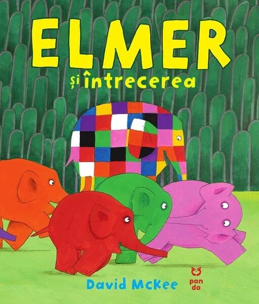 Elmer și întrecerea - Paperback - David McKee - Pandora M