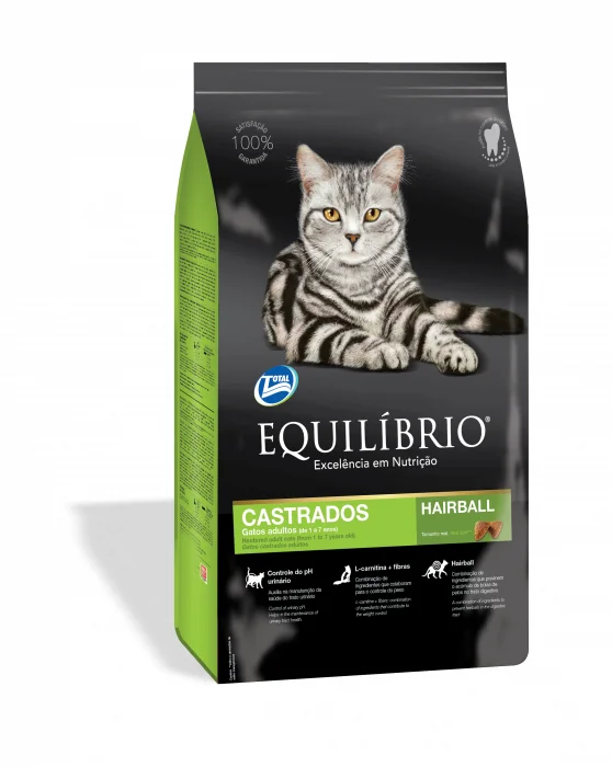 Equilibrio Cats Adult pisici castrate, 7.5 kg