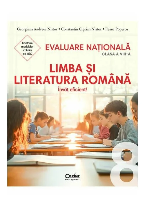 Evaluare națională 2026. Limba și literatura română. Învăț eficient! - clasa a VIII-a