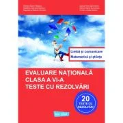 Evaluare Nationala de la finalul clasei a 6-a - Mihaela Elena Patrascu