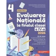 Evaluarea Nationala 2026 la finalul clasei a 4-a. 20 de teste - Mirabela Elena Baleanu