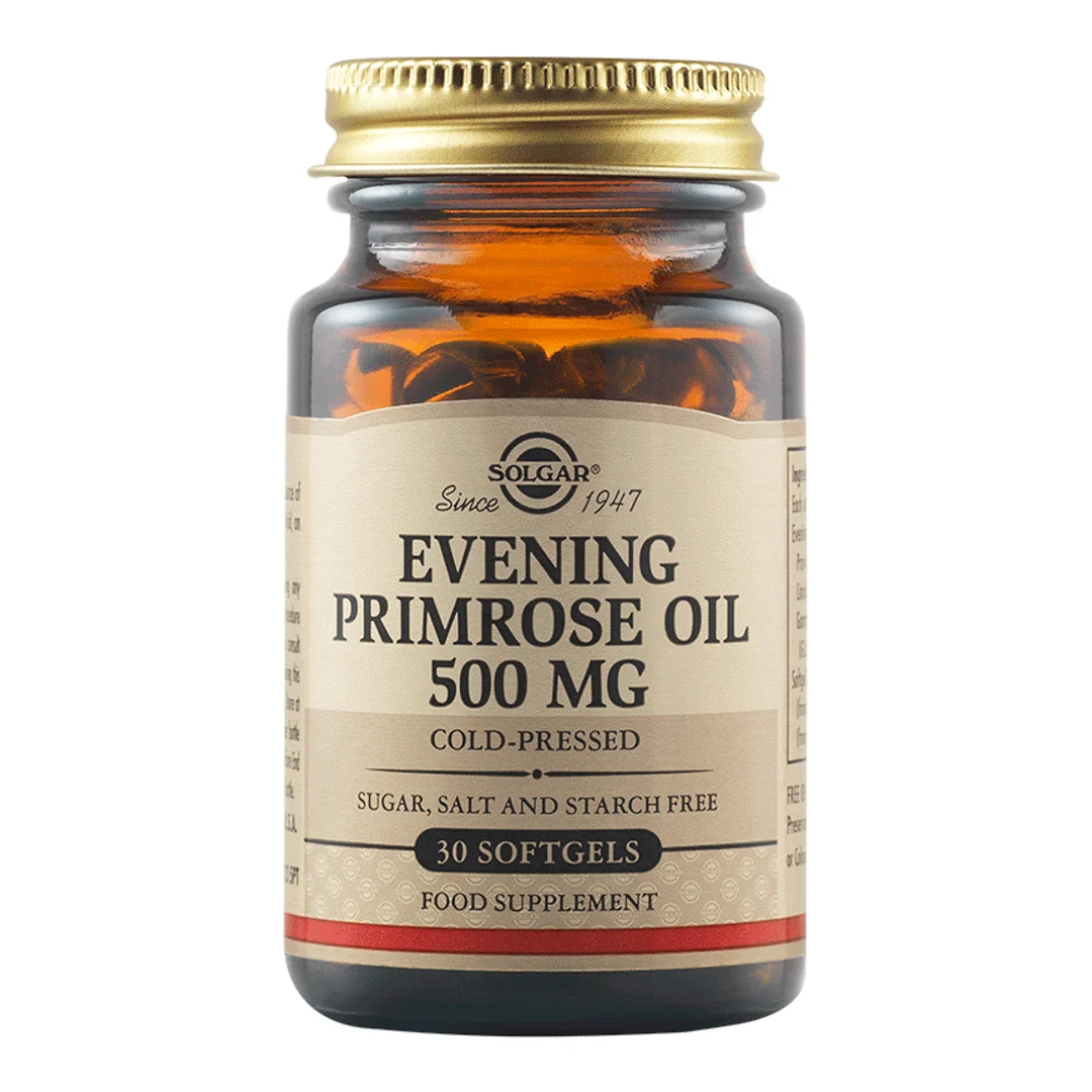 Evening Primrose Oil 500mg, 30 capsule gel, Solgar