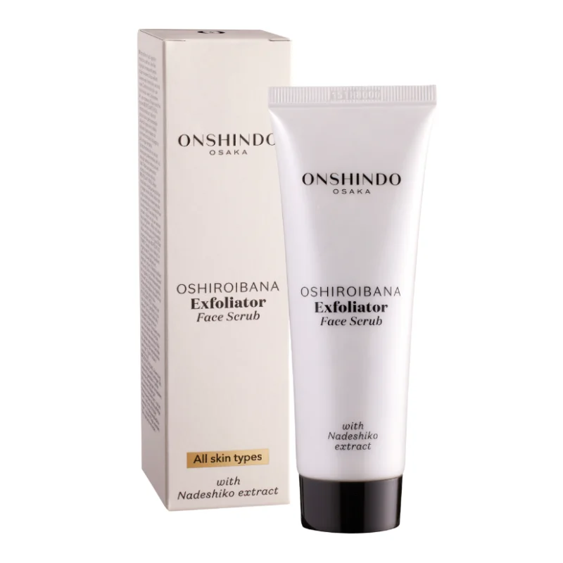 Exfoliant facial cu extract de Nadeshiko, 75 ml, Onshindo Osaka