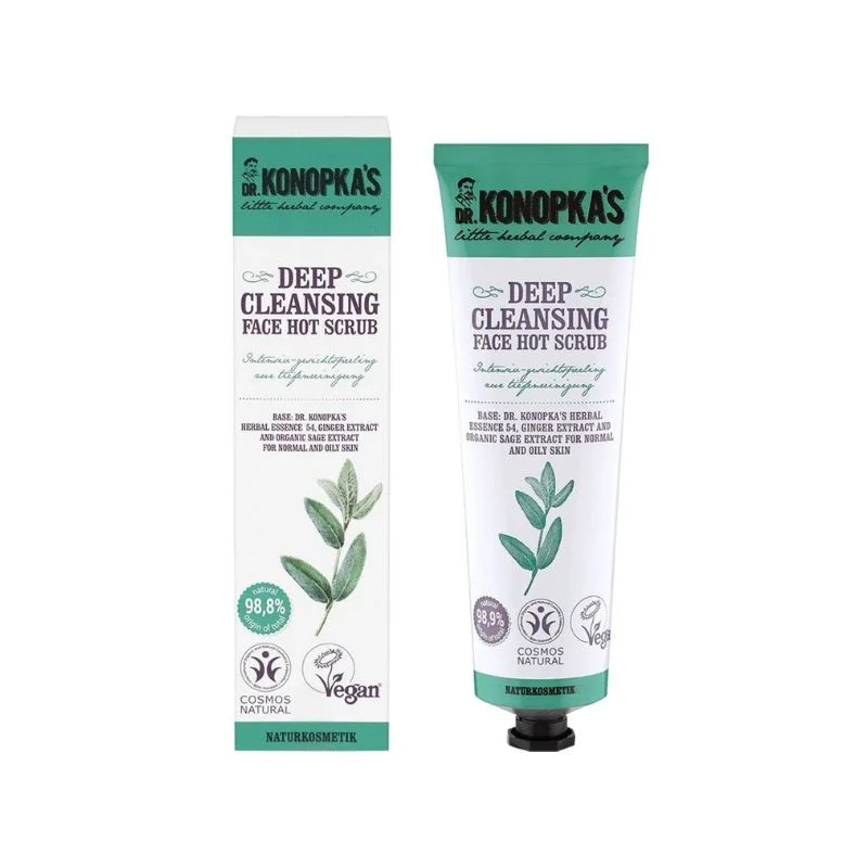 Exfoliant pentru curatarea in profunzime a tenului, 75 ml, Dr. Konopkas