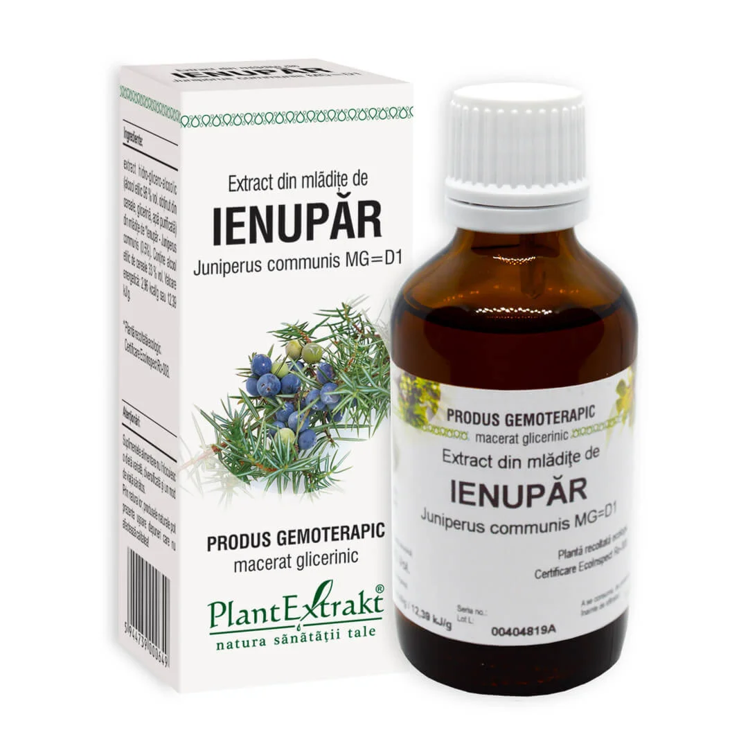 Extract din mladite de ienupar, 50 ml, Plant Extrakt