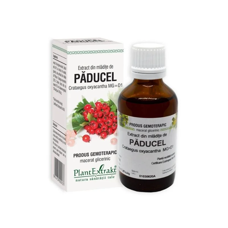 Extract din mladite de Paducel, 50 ml, Plant Extrakt