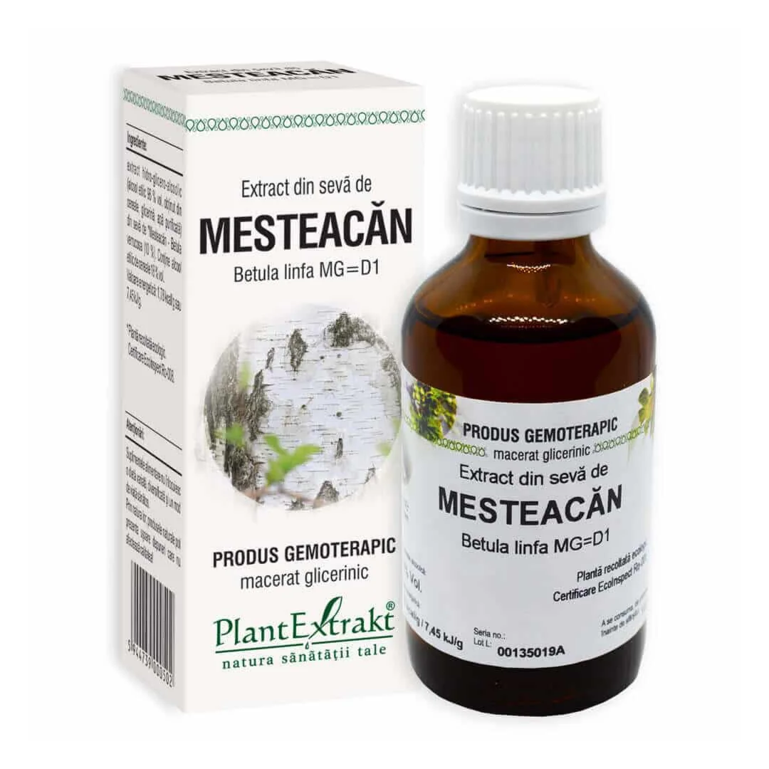 Extract din seva de Mesteacan, 50 ml, Plant Extrakt