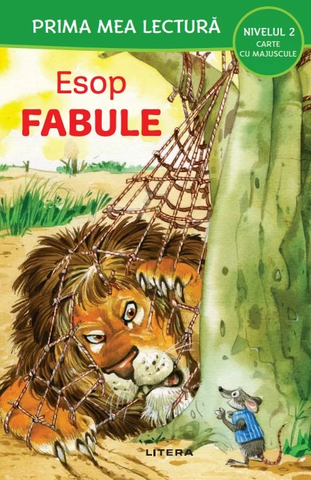 Fabule de Esop (Nivelul 2 Carte cu majuscule)