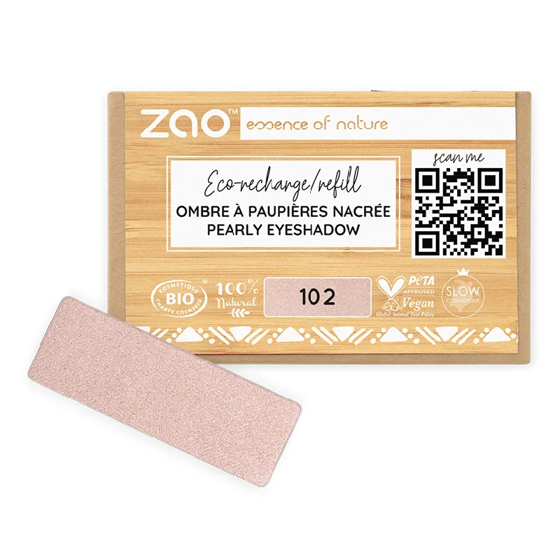 Fard de pleoape, 102 Pinky Beige, Zao