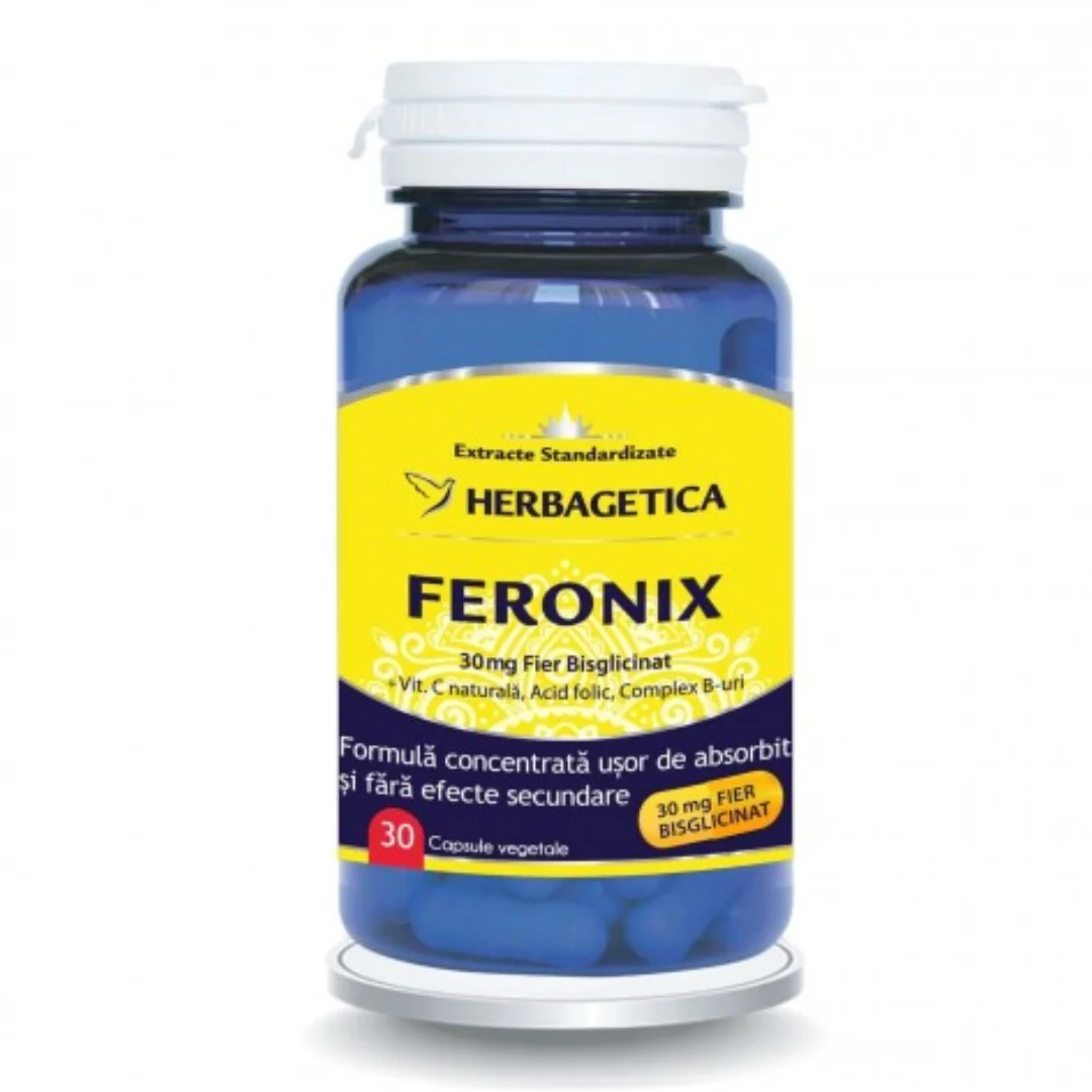 Feronix, 30 capsule, Herbagetica