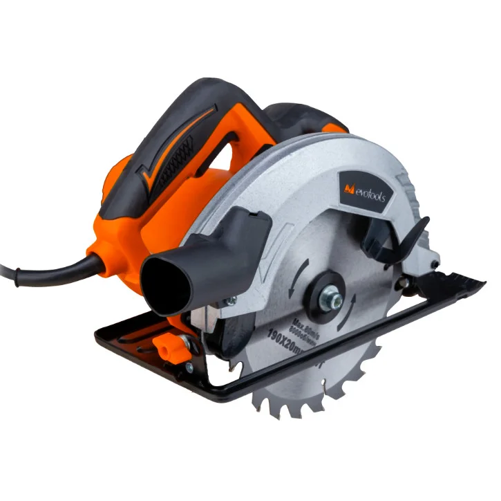 Fierastrau Circular 1600W, disc 185/190mm, taiere 45°, Evotools 681622