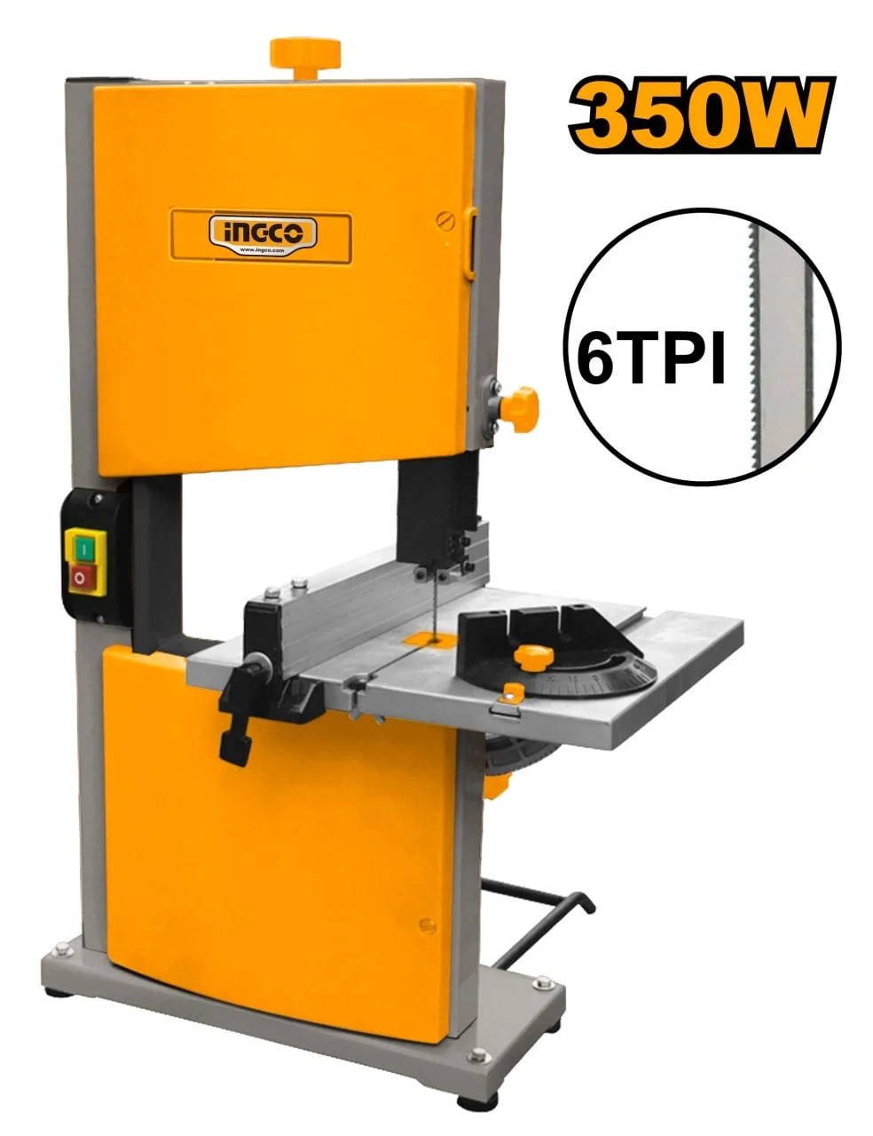 Fierastrau Stativ stationar vertical cu Banda 350W Ingco BAS3502