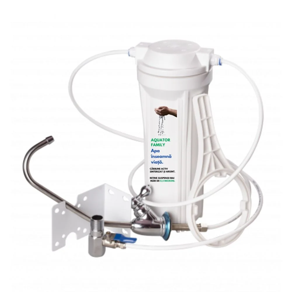 Filtru de apa Aquator Family, 4000-6000 litri, sistem complet cu rezerva inclusa