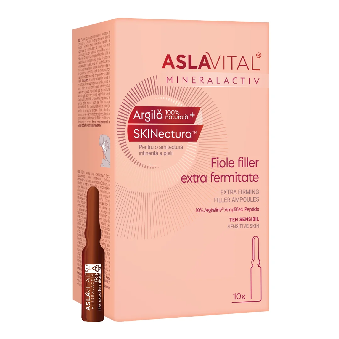 Fiole hidratante detox MineralActiv, 7*2 ml, AslaVital